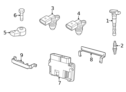 Ignition System for 2025 Volkswagen Taos #1