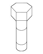 N01024426 - : Knock Sensor Bolt for Volkswagen: Jetta, Taos Image
