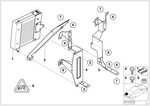 65128378013 - Audio, Navigation, Electronic Systems: Base Support System, Front for BMW Image