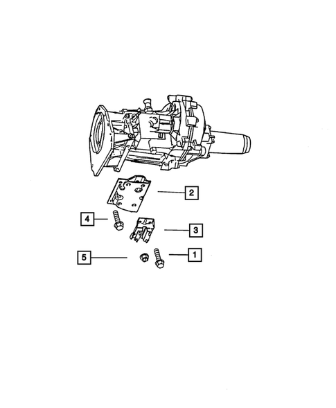 Engine Mounting for 2004 Dodge Dakota #6