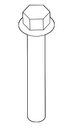 90167ST7000 - Steering: Gear Assembly Mount Bolt for Honda: CR-Z, Fit, Insight Image