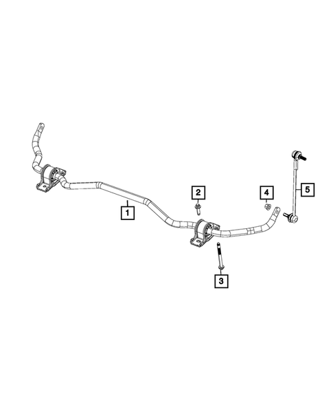 Front Stabilizer Bar for 2021 Jeep Cherokee #0