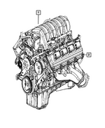 R8411264AA - Engine: Long Block Engine, Remanufactured for Mopar Image