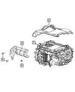 68577287AB - : Electric Motor Cover for Dodge: Charger Daytona Image