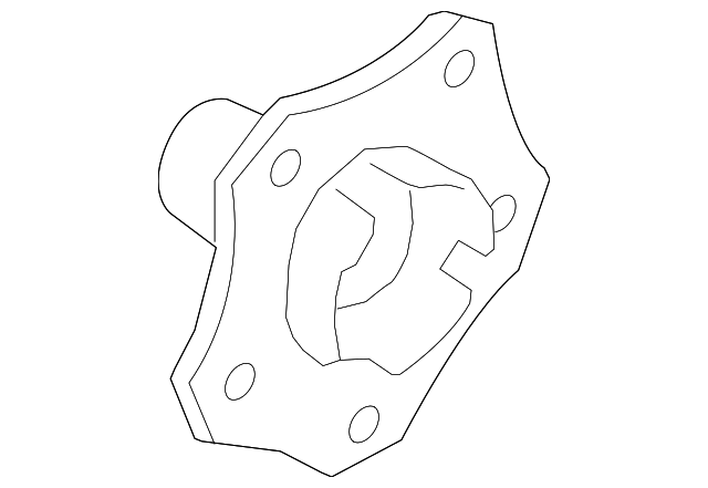 Front Hub - Porsche (9P1-407-615)