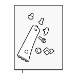 20962772 - : Granite Opel Gray Passenger Side Windshield Garnish Molding for Chevrolet: Avalanche, Silverado 1500, Silverado 2500 HD, Silverado 3500 HD, Suburban 1500, Suburban 2500, Tahoe | GMC: Sierra 1500, Sierra 2500 HD, Sierra 3500 HD, Yukon, Yukon XL 1500, Yukon XL 2500 Image