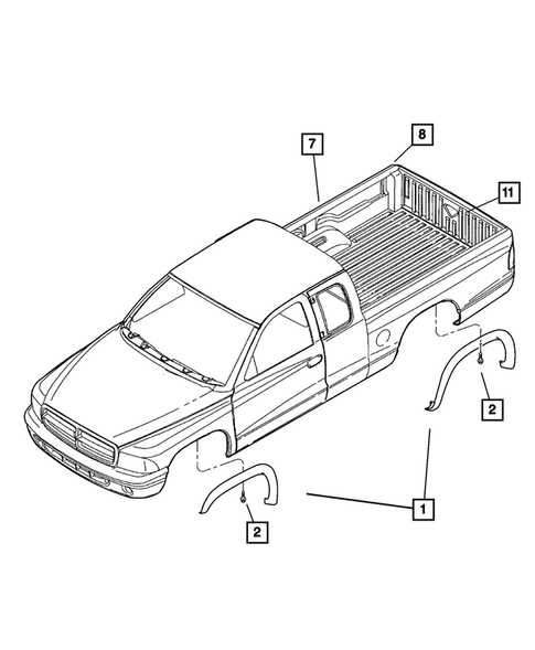 Exterior Protection for 2001 Dodge Ram 2500 #0