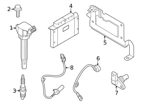 Ignition System for 2023 Kia Sportage #0