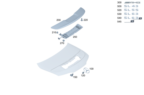 Detachable Parts/Windows for 2022 Mercedes-Benz SL63 AMG #0