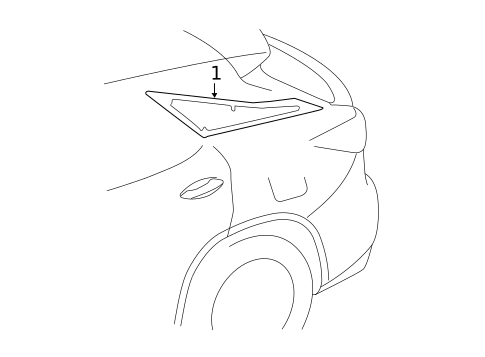 Glass & Hardware for 2021 Lexus RX350L #0