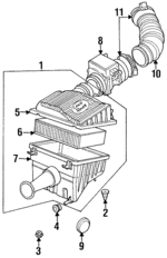 NTC8960 - : Air Cleaner Assembly Grommet for Land-Rover Image