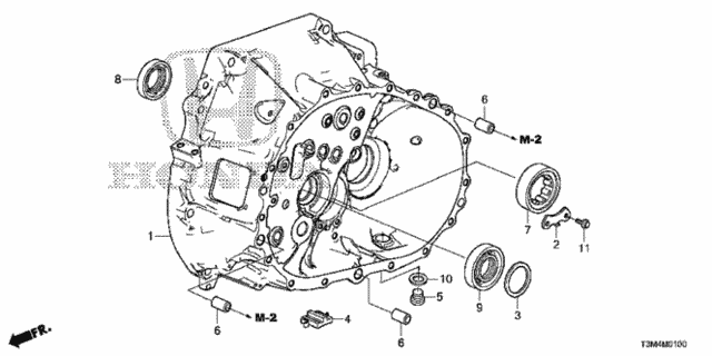 MT Clutch Case (L4) for 2017 Honda Accord #0