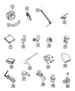 68158565AB - Electrical: Headlamp Sensor, Rear for Mopar Image