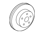 435120E030 - : Rotor for Lexus: RX350, RX450h Image