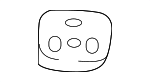 7HN63LXHAA - Body: Sun-visor Support for Mopar Image
