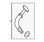 11428626653 - Engine: Oil Outlet Tube for BMW Image