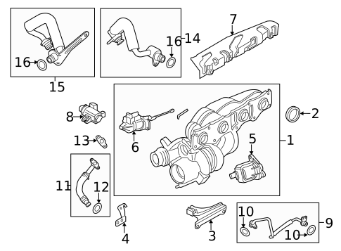 Turbo Charger for 2014 BMW X1 #0