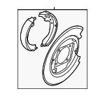 5300182Z00 - : Parking Brake Assembly for Suzuki Image