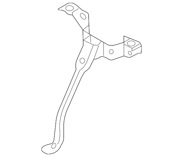 2011-2017 Ford Fiesta | Center Support | AE8Z-16707-A | Walls' Ford Parts
