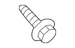 11609465 - Body: Upper Center Pillar Trim Bolt for GM Image