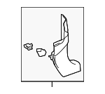 20909426 - Body: Cowl Trim for Cadillac: SRX Image