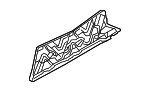 80A807329C - Body: Bumper Cover Reinforcement for Audi Image