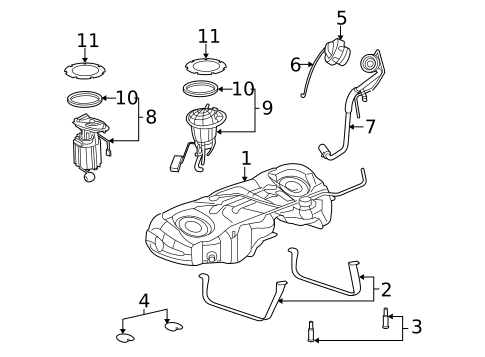 Fuel System Components for 2015 Dodge Challenger #0