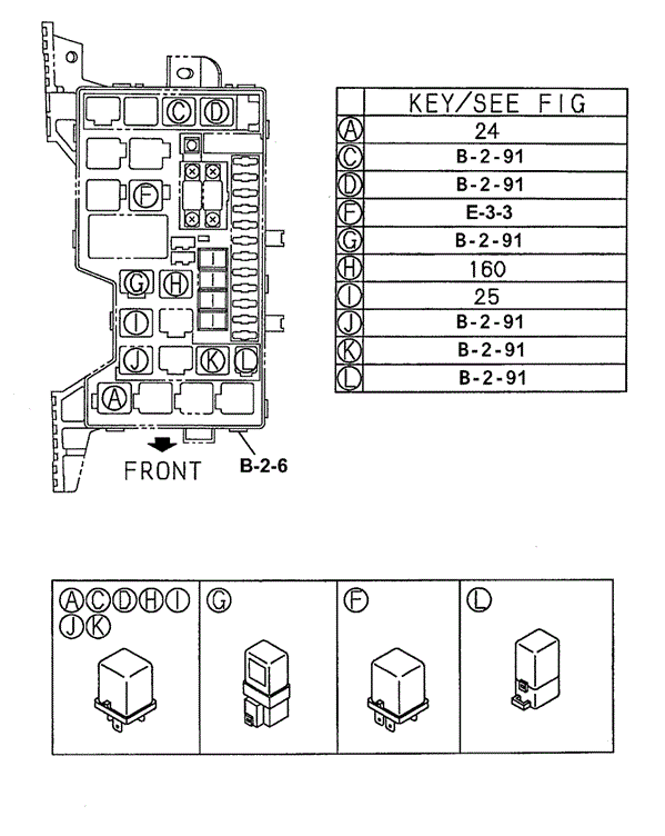 Relay for 1998 Acura SLX #0