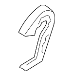 882372E500J9 - Body: Inner Cover for Hyundai: Tucson Image