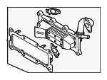 284602S010 - Emission System: Egr Cooler for Hyundai: Santa Cruz, Santa Fe, Sonata, Tucson Image