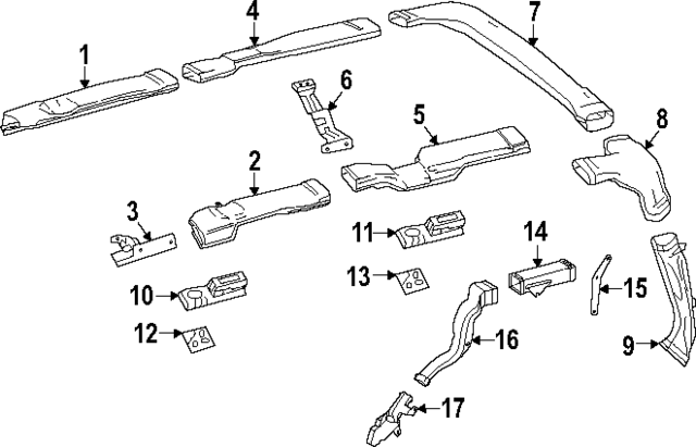 4478310545 - Body: Front Duct for Mercedes-Benz: Metris Image image