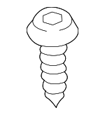 17117536971 - HVAC: Condenser Screw for BMW Image