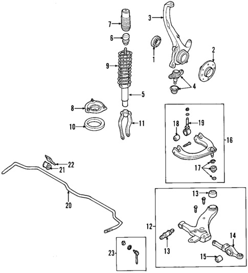 Upper Control Arm for 2005 Kia Optima #0