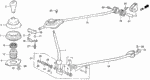 54102SH3901 - Chassis: KNOB, CHANGE LEVER for Honda Image