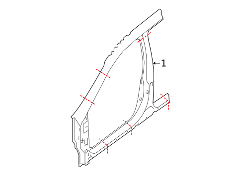 Aperture Panel for 2019 Nissan Rogue #0