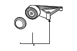 PB145172 - Cooling System: Pulley Assembly for Porsche Image