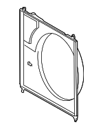 167120S010 - Cooling System: Fan Shroud for Toyota: Sequoia, Tundra Image