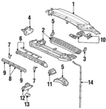 5862040450 - : Fan Switch for Isuzu Image