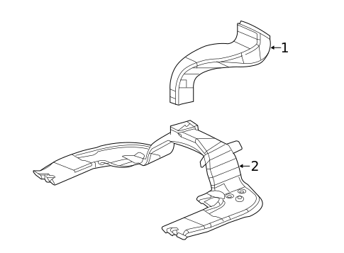 Ducts for 2019 Acura ILX #0