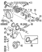 5135769AG - Rear Axle: Axle Housing for Mopar Image