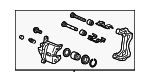 45018TLAA01 - Brakes: Caliper Assembly for Honda Image