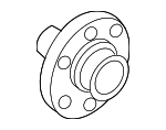 8K0407613B - Brakes: Hub for Audi: A4, A4 Quattro, A5, A5 Quattro, A6, A6 Quattro, A7 Quattro, A8 Quattro, allroad, Q5, R8, RS5, RS7, S4, S5, S6, S7, S8, SQ5 Image