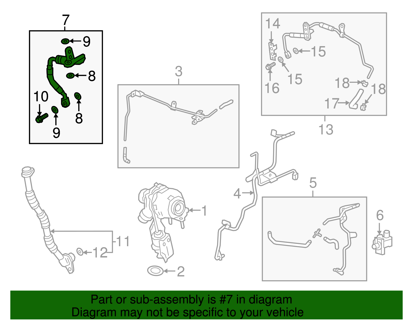 GM Original Turbolader Ölzufuhrrohr | Passend Für Chevrolet, Buick, GMC & Cadillac