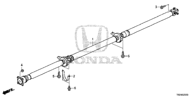 Propeller Shaft for 2019 Honda Ridgeline #0