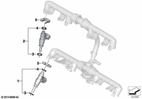 Injection Valves, Start Valves for 2022 BMW-Motorrad M 1000 RR #0
