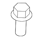 90110SE7000 - Body: Reinforced Beam Bolt for Honda: Accord, Accord Crosstour, Civic, CR-V, Crosstour, Element, Fit, HR-V, Odyssey, Pilot, Ridgeline Image