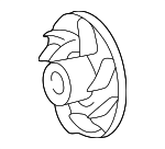 6112010007 - Cooling System: Impeller for Mercedes-Benz Image
