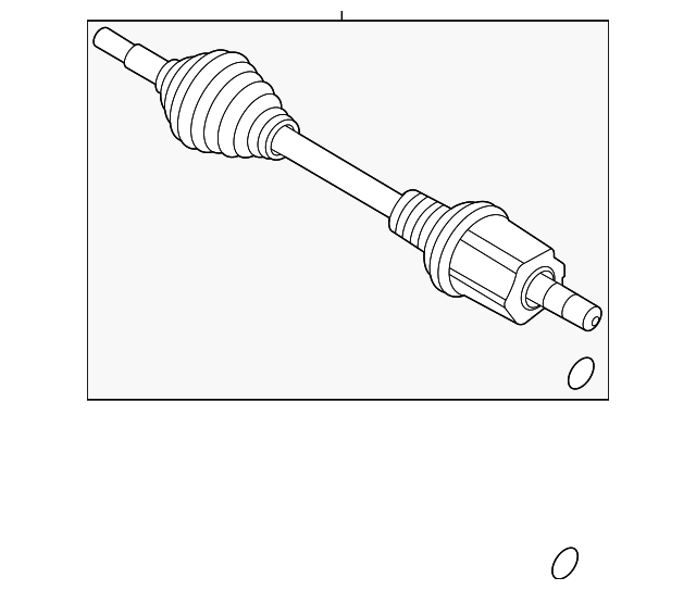 L1MZ-3A428-H - Axle Assembly 2020-2025 Ford | Ford Parts Direct