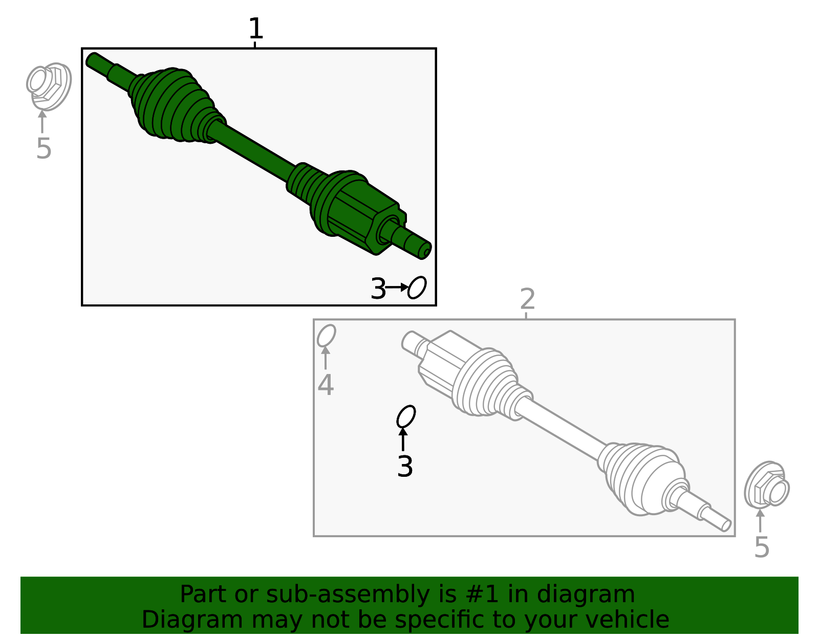 L1MZ-3A428-H - Axle Assembly 2020-2025 Ford | Ford Parts Direct