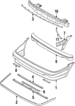 521191A902 - : Cover, Front Bunper L\\/C for Toyota Image